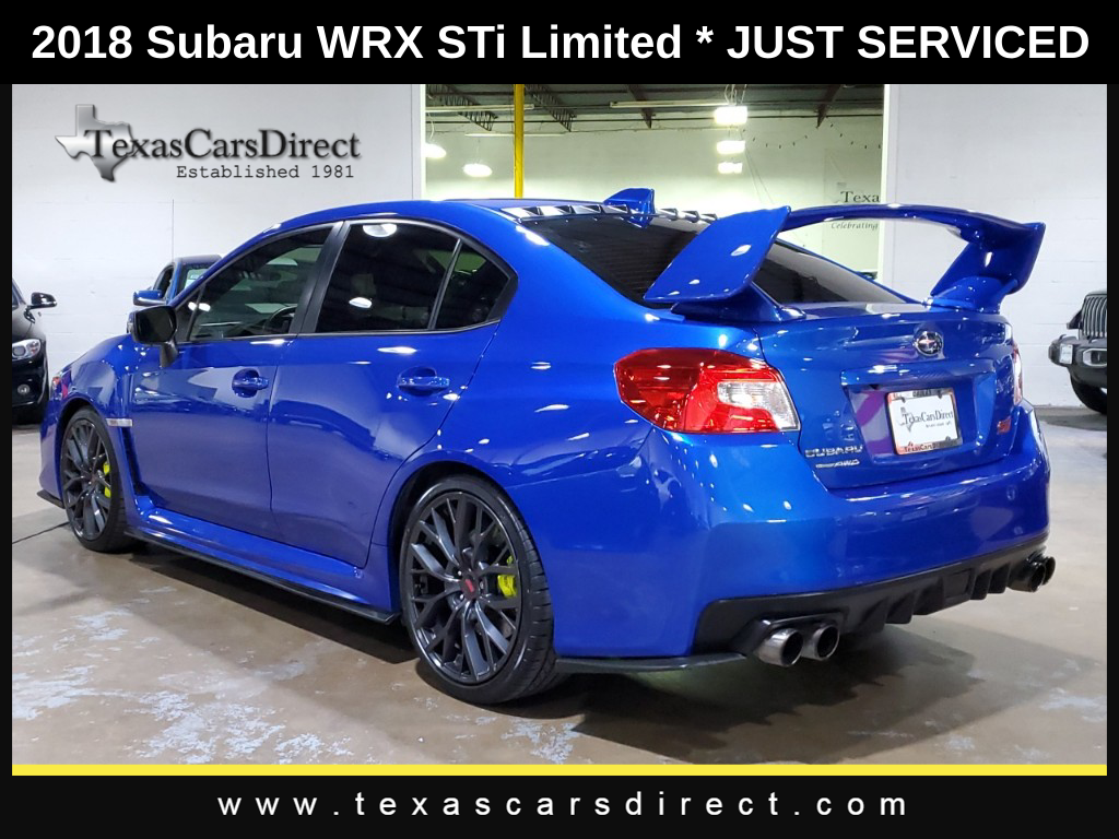 2018 Subaru WRX STi Limited 12