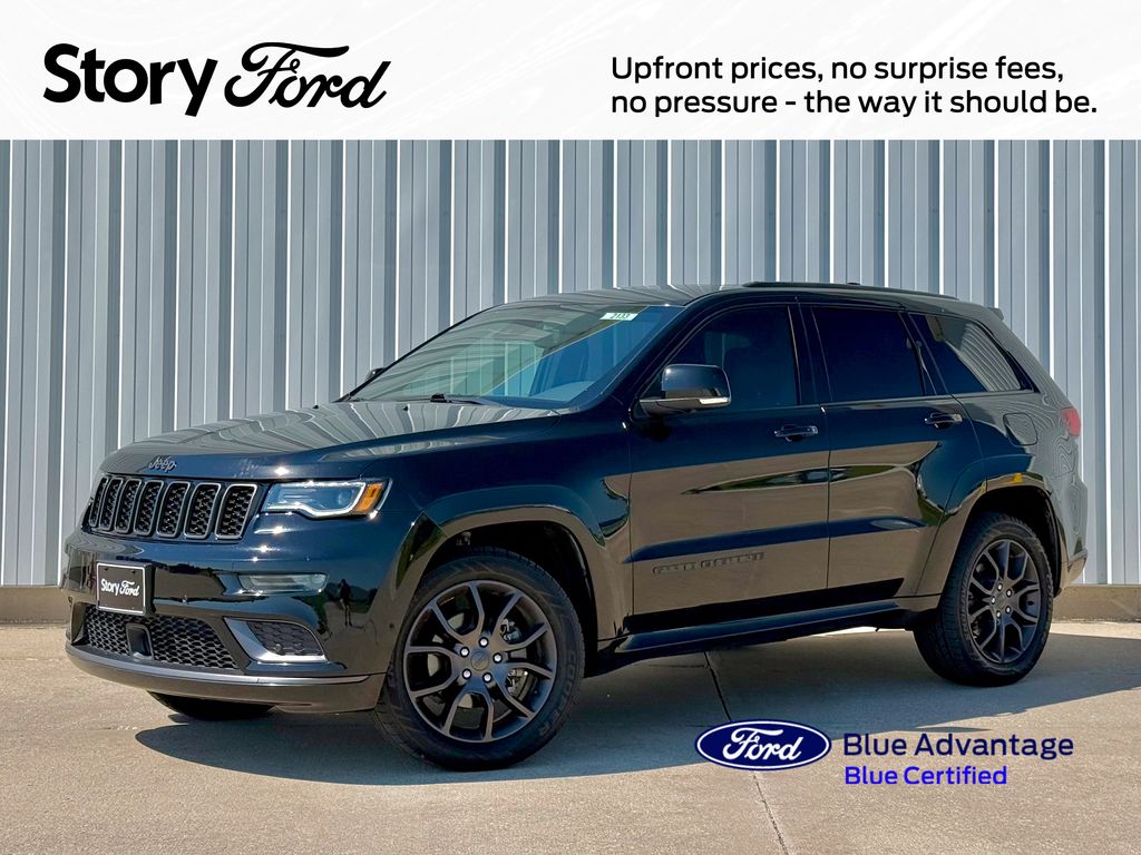 Diamond Black 2020 Jeep Grand Cherokee SUV / Crossover Four-Wheel Drive 8-Speed Automatic