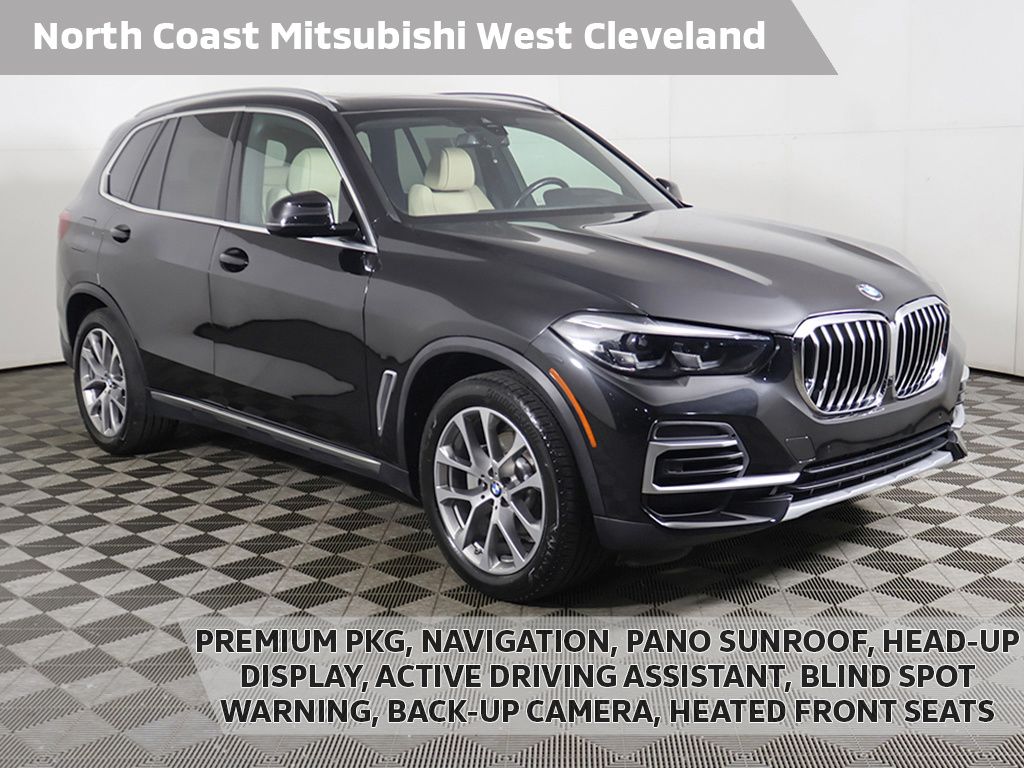 Black Sapphire Metallic 2022 BMW X5 xDrive40i AWD SUV / Crossover All-Wheel Drive 8-Speed Automatic