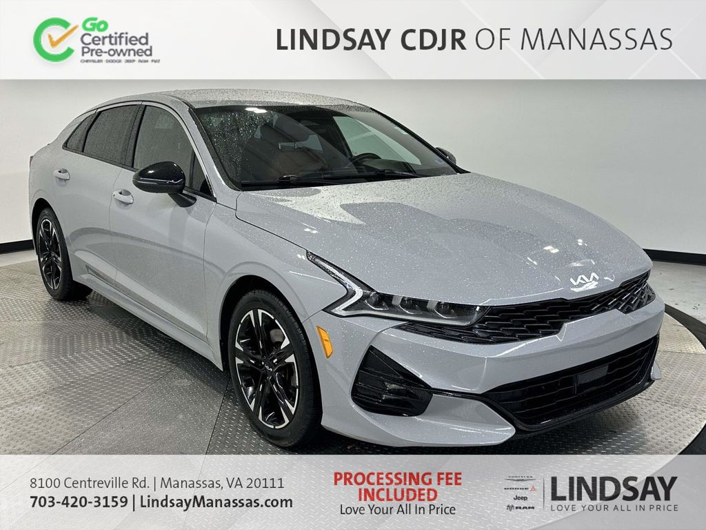 Wolf Gray 2024 Kia K5 GT-Line FWD Sedan Front-Wheel Drive 8-Speed Automatic