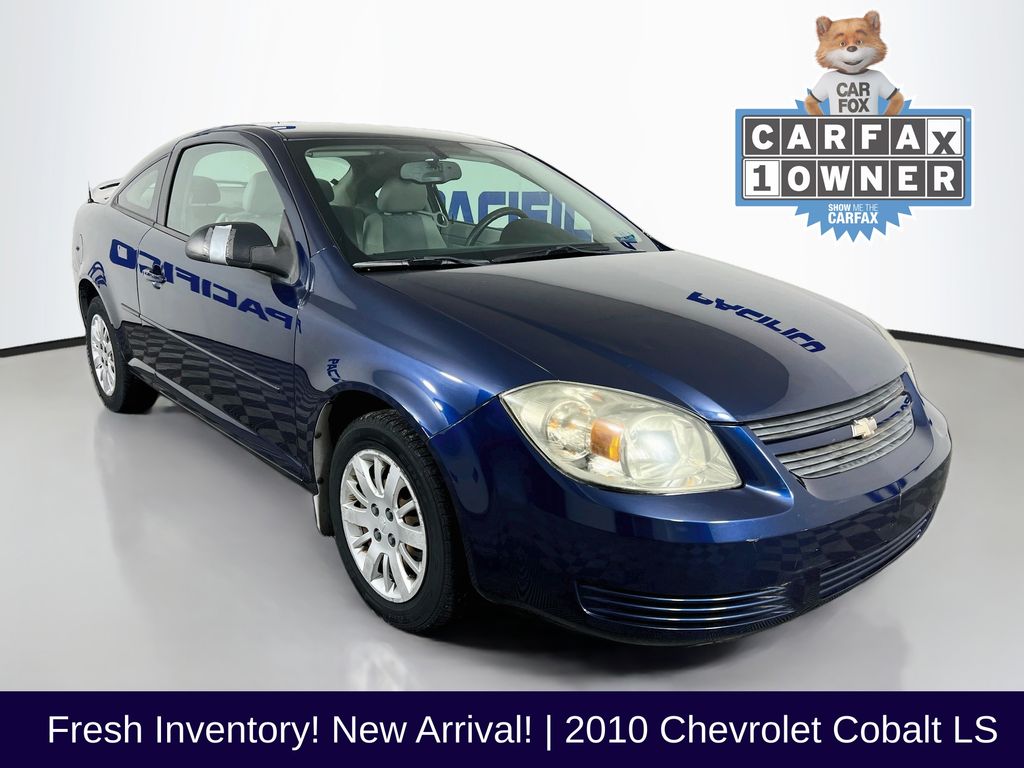 Imperial Blue Metallic 2010 Chevrolet Cobalt Coupe Front-Wheel Drive 4-Speed Automatic Overdrive