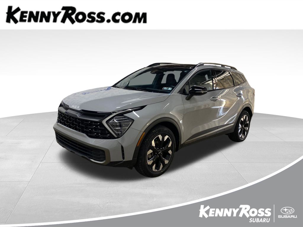 Wolf Gray 2024 Kia Sportage SUV / Crossover All-Wheel Drive 8-Speed Automatic