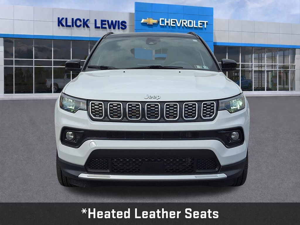 2025 Jeep Compass Limited White at Bob Ruth Ford