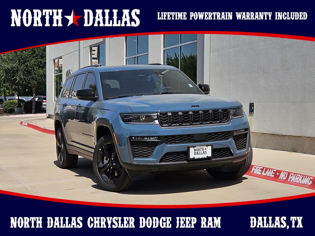 Gray (Steel Blue) 2026 Jeep Grand Cherokee L SUV / Crossover Four-Wheel Drive 8-Speed Automatic
