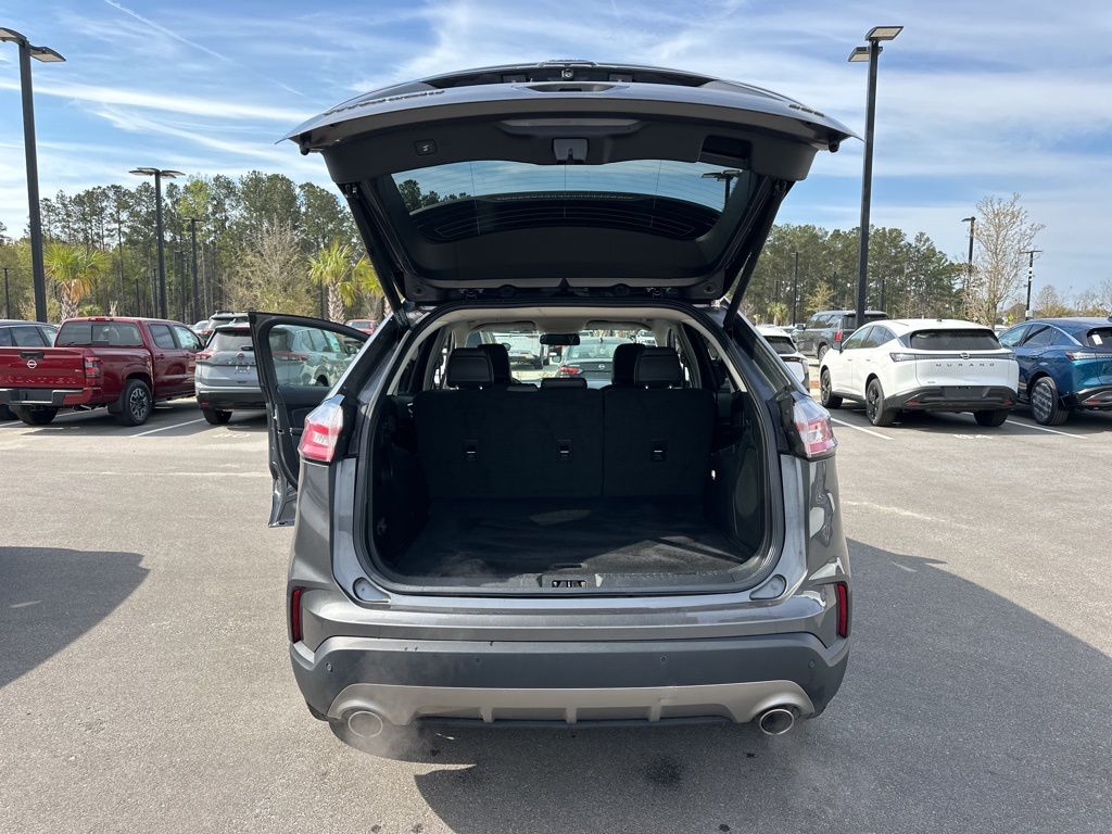 2022 Carbonized Gray Metallic Ford Edge Titanium AWD SUV