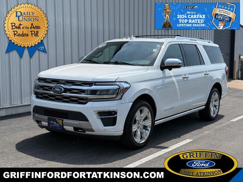 Star White Metallic Tri-Coat 2023 Ford Expedition SUV / Crossover Four-Wheel Drive Automatic