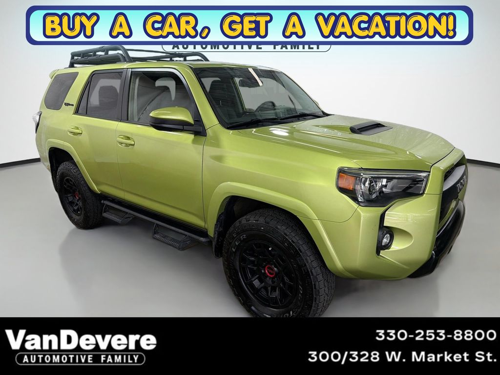 Green (Lime) 2022 Toyota 4Runner TRD Pro 4WD SUV / Crossover Four-Wheel Drive 5-Speed Automatic