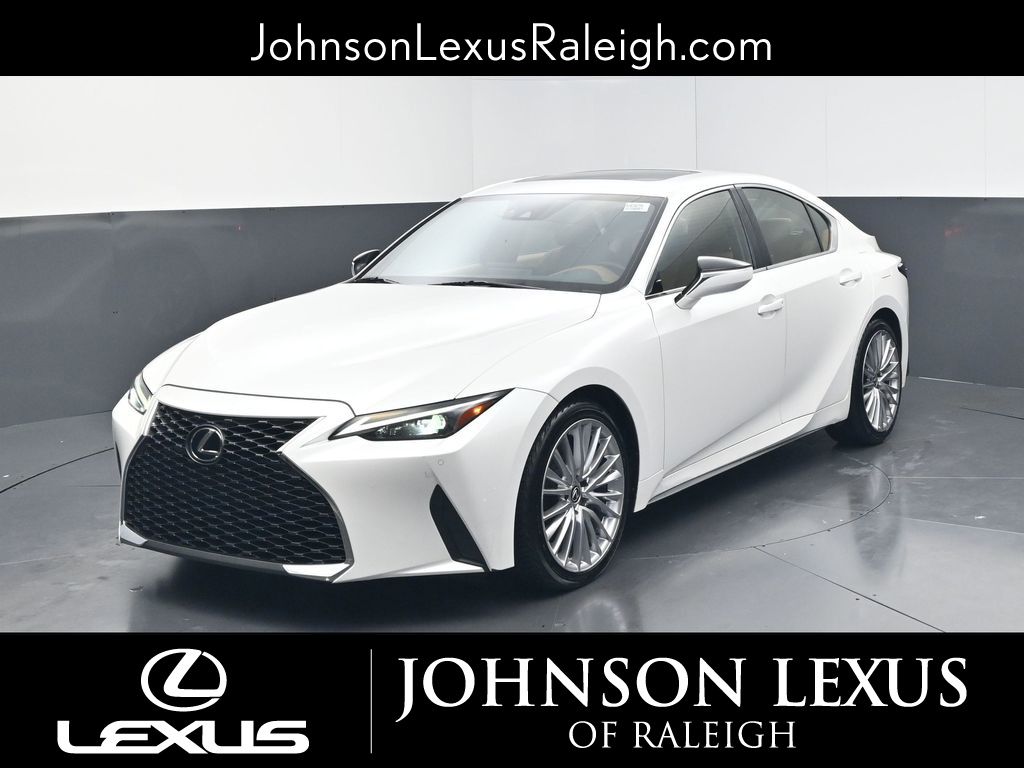 Eminent White Pearl 2022 Lexus IS 300 AWD Sedan All-Wheel Drive 6-Speed Automatic