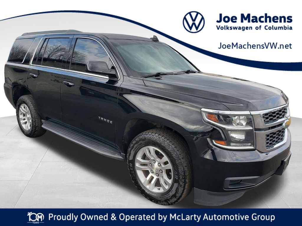 Black 2018 Chevrolet Tahoe LS 4WD SUV / Crossover Four-Wheel Drive 6-Speed Automatic Overdrive