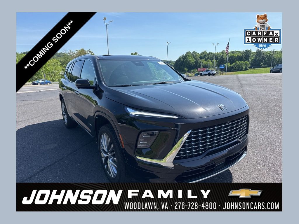 Black (Ebony Twilight Metallic) 2025 Buick Enclave Avenir AWD SUV / Crossover Four-Wheel Drive 8-Speed Automatic