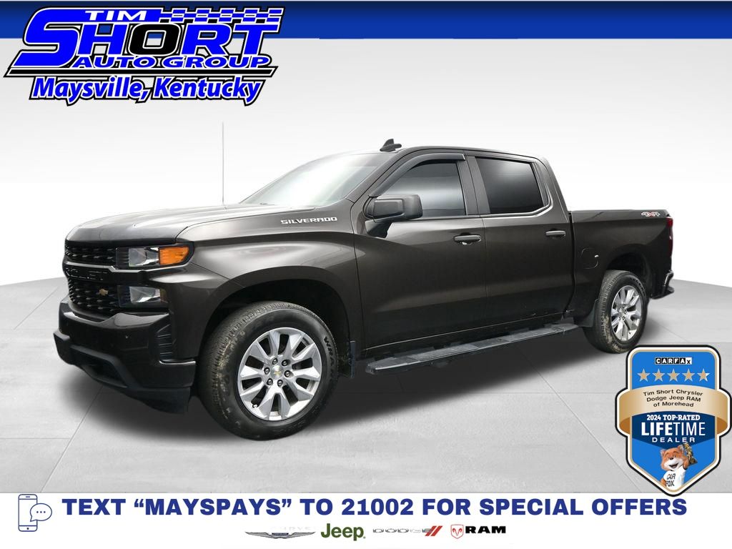 Oxford Brown Metallic 2021 Chevrolet Silverado 1500 Pickup Truck Four-Wheel Drive 8-Speed Automatic