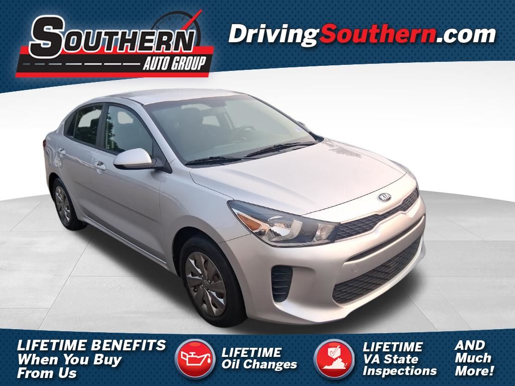 Silky Silver 2019 Kia Rio Sedan Front-Wheel Drive 6-Speed Automatic
