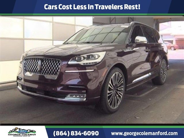 Red (Burgundy) 2022 Lincoln Aviator Black Label AWD SUV / Crossover All-Wheel Drive Automatic