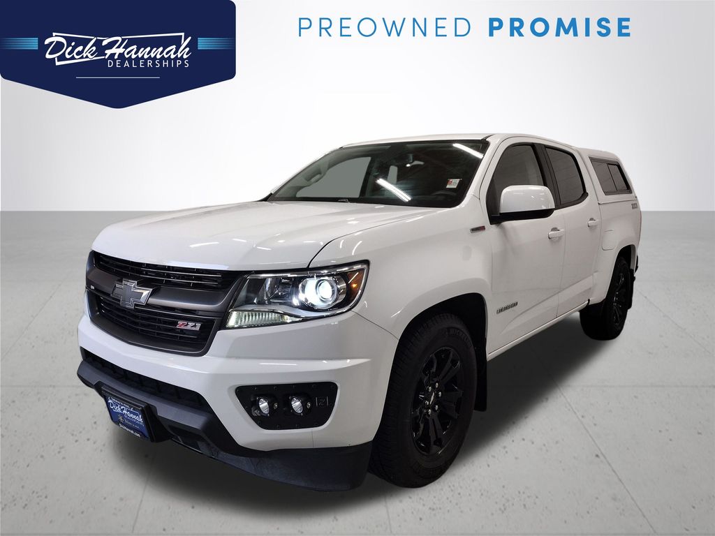 Summit White 2017 Chevrolet Colorado Pickup Truck Four-Wheel Drive 6-Speed Automatic