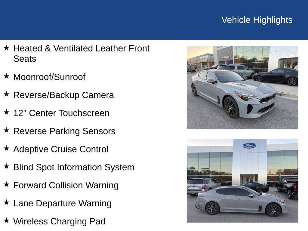 2022 Kia Stinger GT-Line