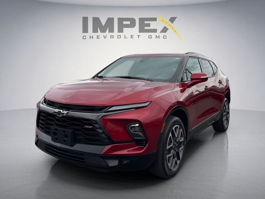 Radiant Red Tintcoat 2023 Chevrolet Blazer SUV / Crossover Front-Wheel Drive 9-Speed Automatic Overdrive