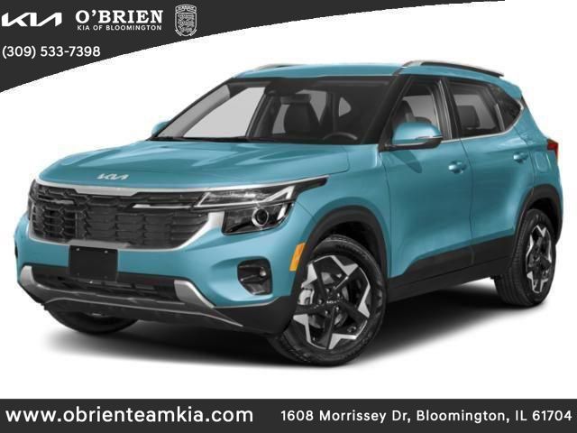 Blue 2026 Kia Seltos SUV / Crossover Front-Wheel Drive Continuously Variable Transmission