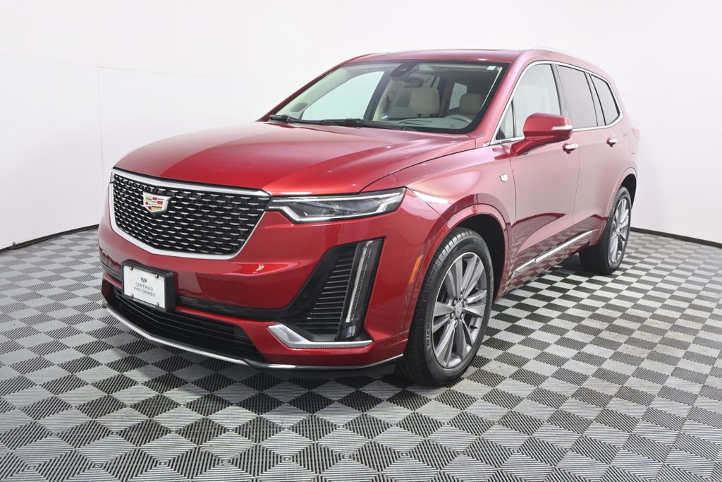 Radiant Red Tintcoat 2024 Cadillac XT6 SUV / Crossover Four-Wheel Drive 9-Speed Automatic