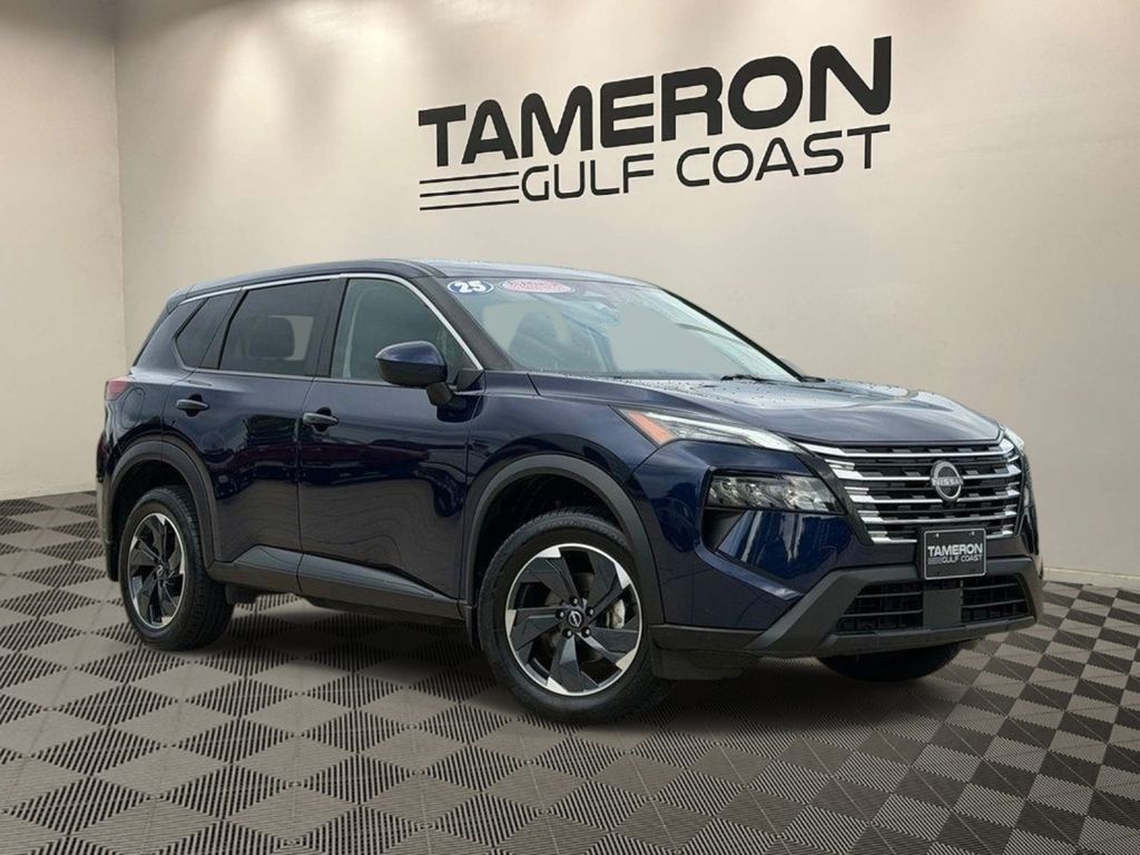 Deep Ocean Blue Pearl 2025 Nissan Rogue SUV / Crossover All-Wheel Drive Continuously Variable Transmission