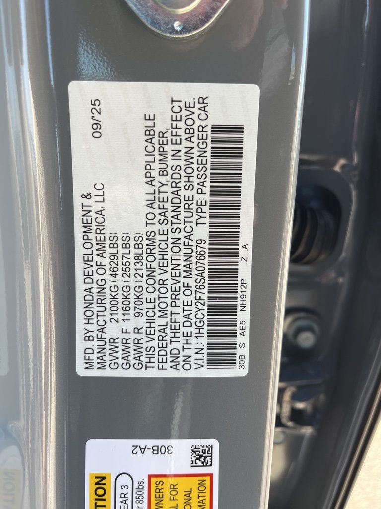 Thumbnail: 2025 Honda Accord - 5