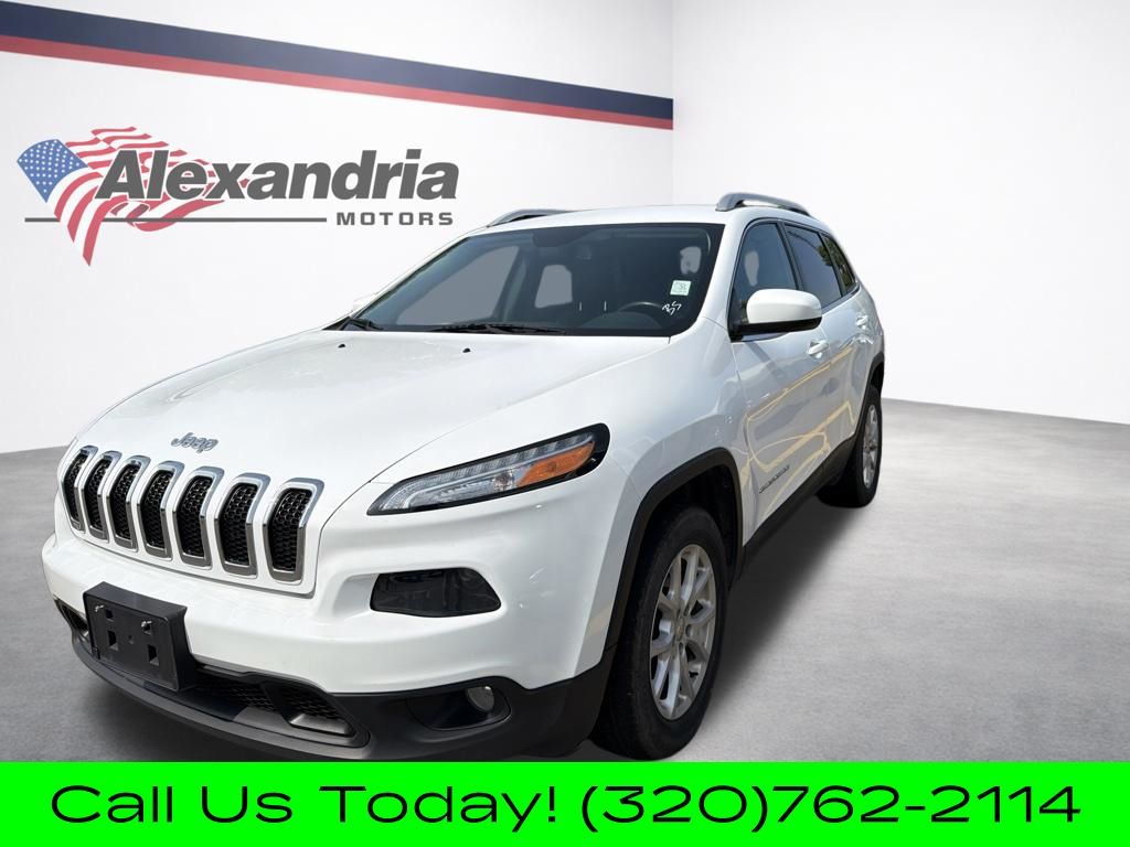 Bright White Clearcoat 2018 Jeep Cherokee SUV / Crossover Four-Wheel Drive 9-Speed Automatic