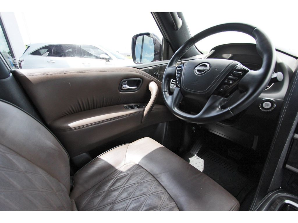 2021 Nissan Armada Platinum Red at Parkway Family Mazda