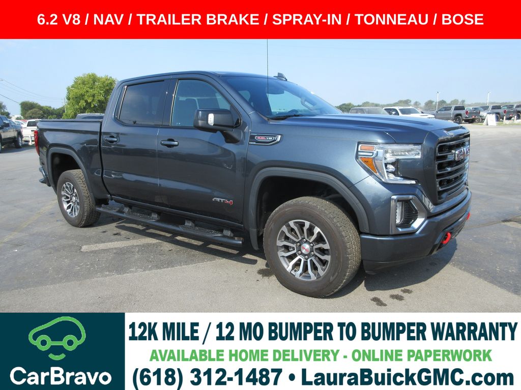 Gray (Dark Sky Metallic) 2019 GMC Sierra 1500 Pickup Truck Four-Wheel Drive Automatic