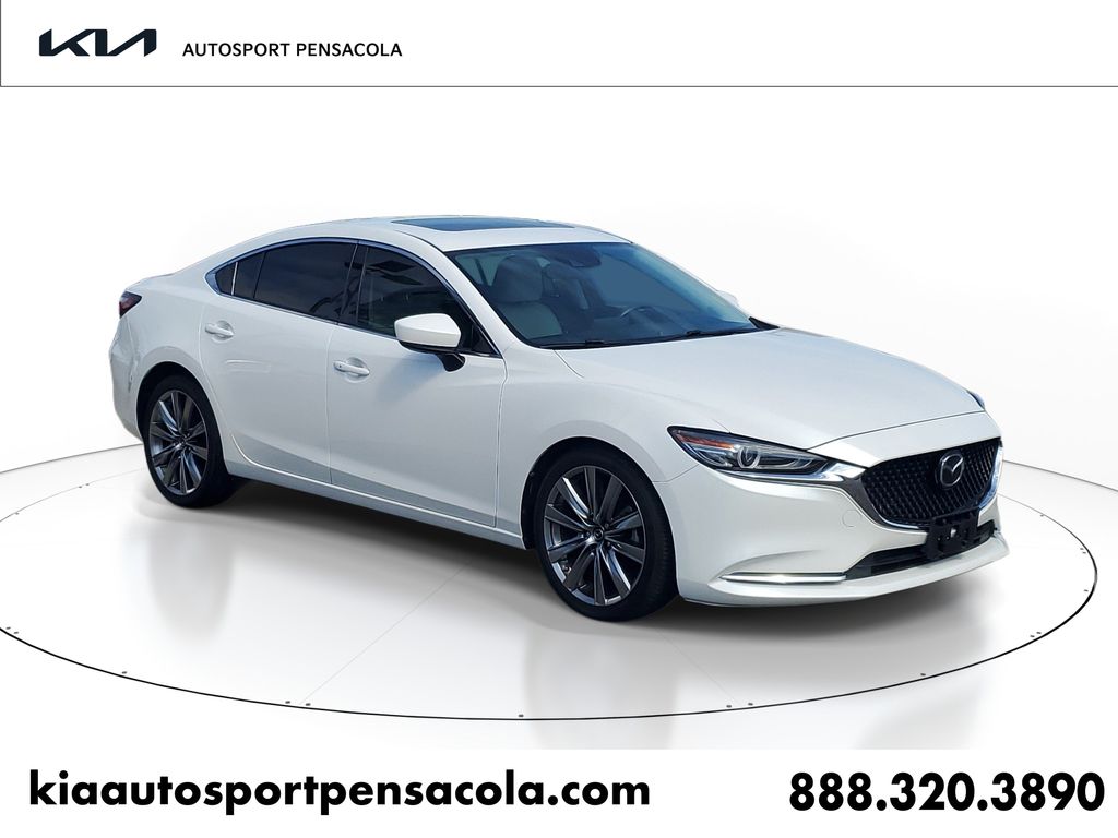 Snowflake White Pearl 2018 Mazda MAZDA6 Sedan Front-Wheel Drive 6-Speed Automatic