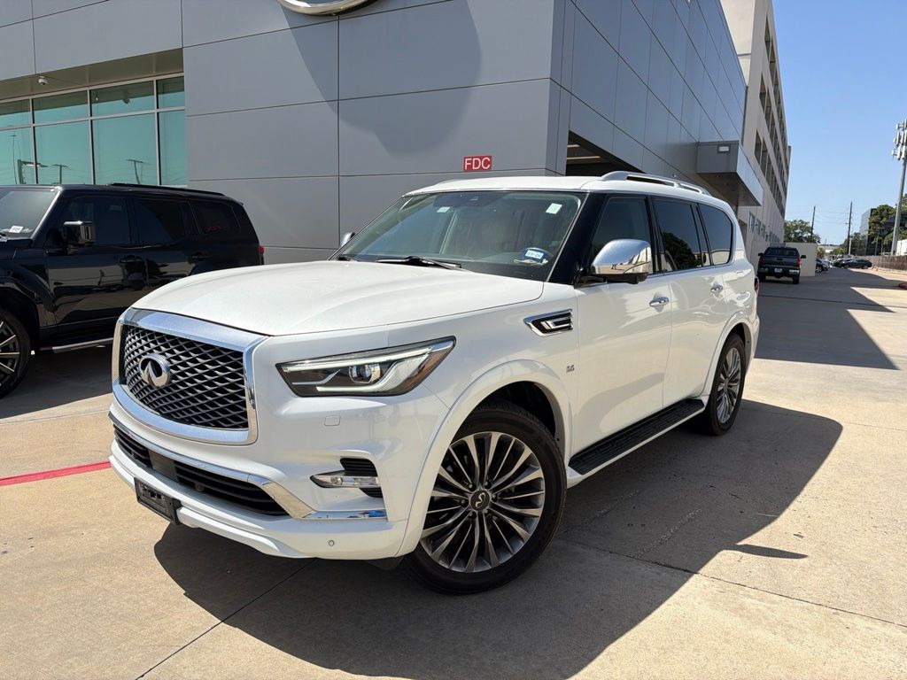 2018 INFINITI QX80 Base White at Emmons Autoplex