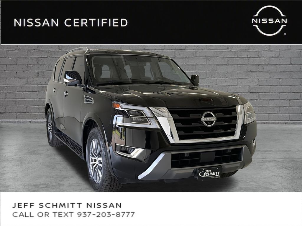 Super Black 2024 Nissan Armada SUV / Crossover Four-Wheel Drive 7-Speed Automatic