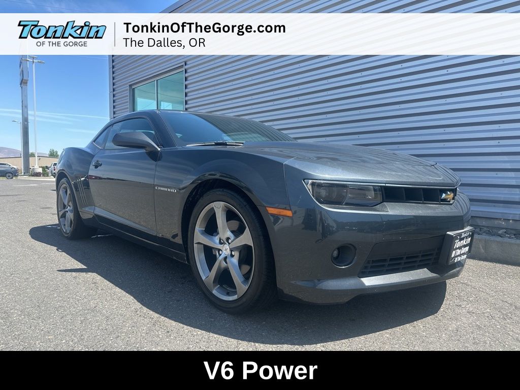 Ashen Gray Metallic 2014 Chevrolet Camaro Coupe Rear-Wheel Drive 6-Speed Automatic