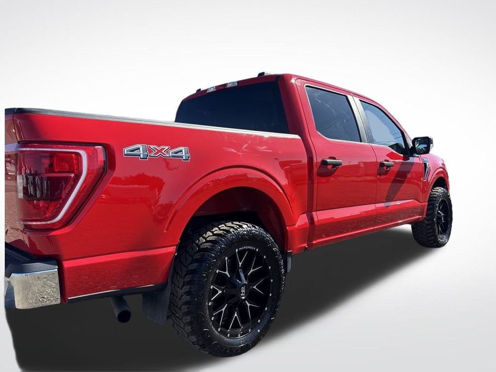 2021 Race Red Ford F-150 XLT 4X4 Truck