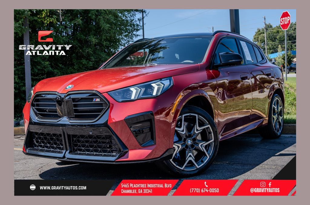 Vegas Red Metallic 2025 BMW X2 SUV / Crossover All-Wheel Drive 7-Speed Automatic