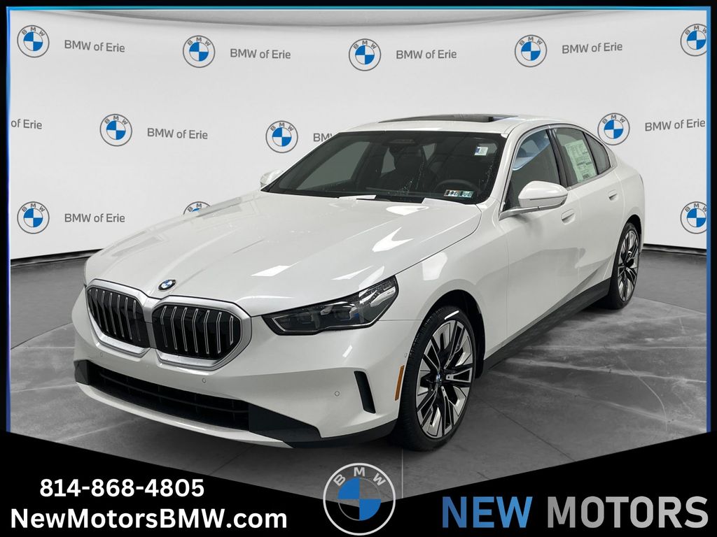 Mineral White Metallic 2027 BMW 5 Series Sedan All-Wheel Drive 8-Speed Automatic