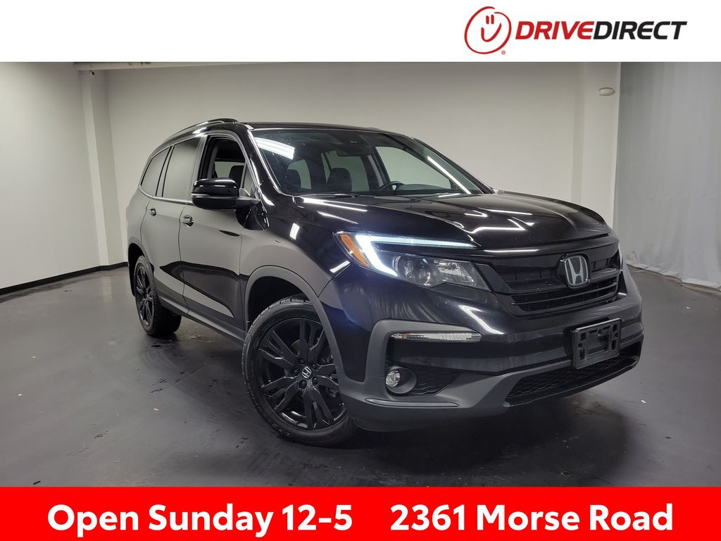 Crystal Black Pearl 2022 Honda Pilot SE AWD SUV / Crossover All-Wheel Drive 9-Speed Automatic