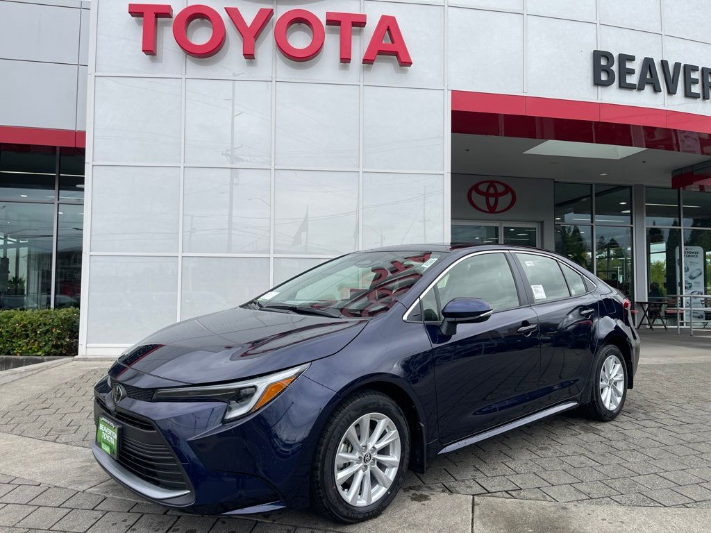 BLUEPRINT 2026 Toyota Corolla Hybrid Sedan Front-Wheel Drive Continuously Variable Transmission