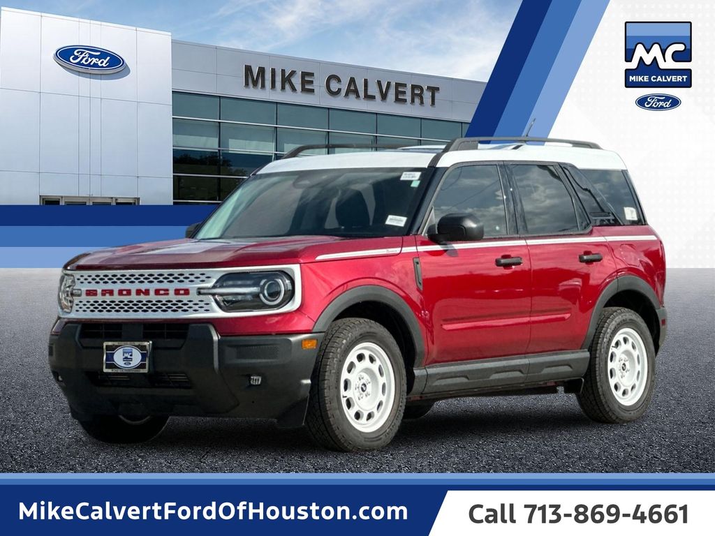 Ruby Red Metallic 2026 Ford Bronco Sport SUV / Crossover All-Wheel Drive 8-Speed Automatic