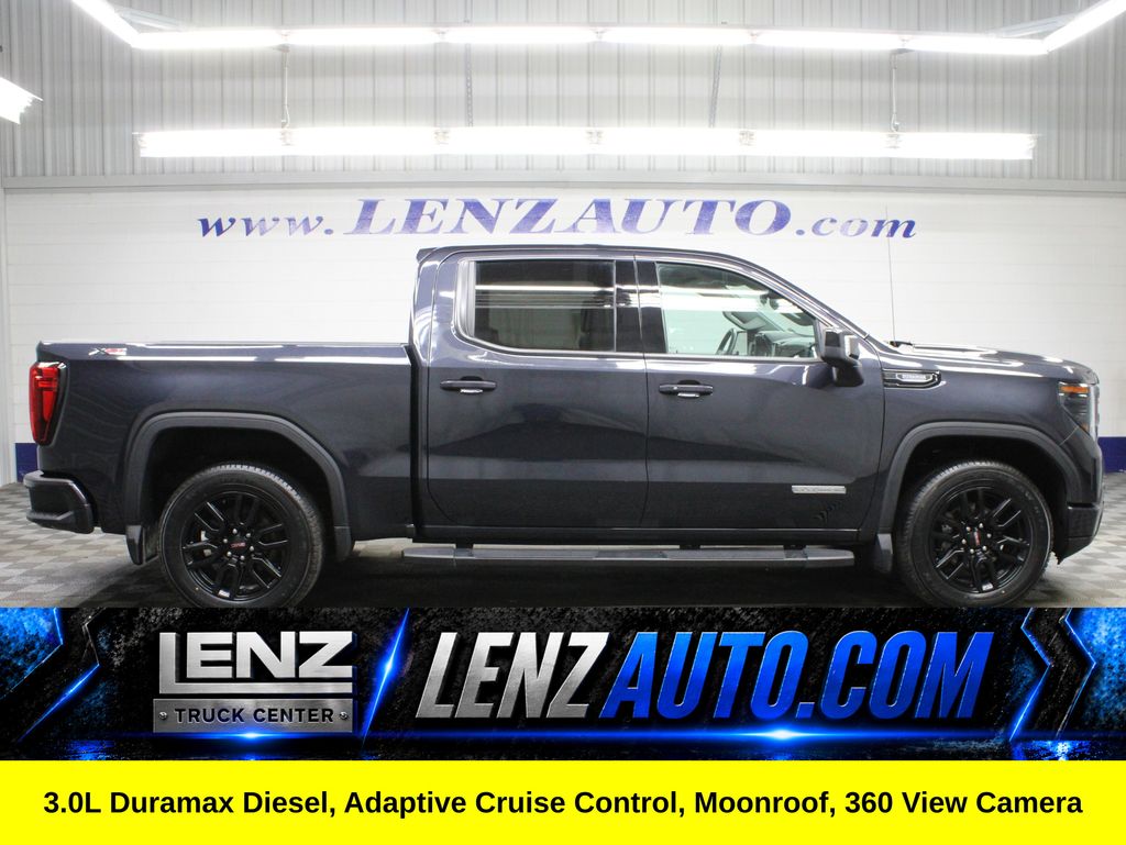 Titanium Rush Metallic 2025 GMC Sierra 1500 Pickup Truck Four-Wheel Drive Automatic