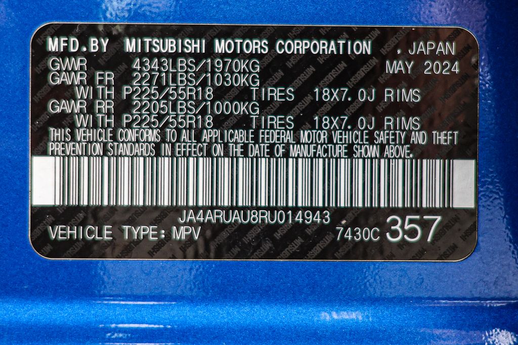 Used 2024 Blue Mitsubishi 2.0 SE image 53