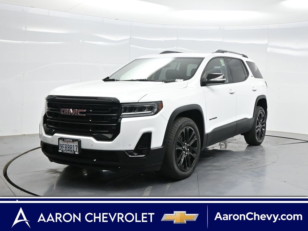 Summit White 2023 GMC Acadia SUV / Crossover Front-Wheel Drive 9-Speed Automatic