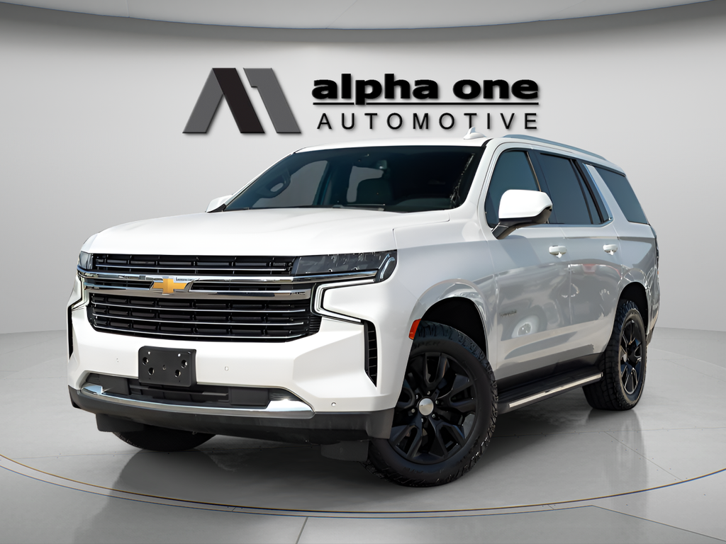 White (Iridescent Pearl Tricoat) 2022 Chevrolet Tahoe SUV / Crossover Four-Wheel Drive 10-Speed Automatic