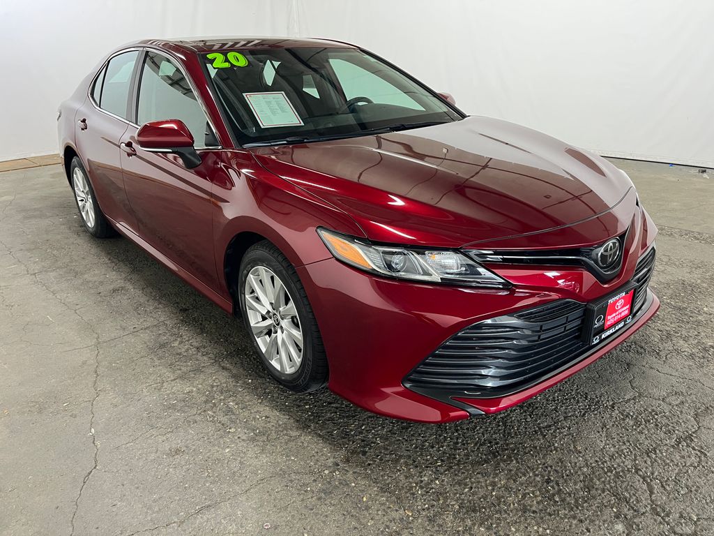 Pearl 2020 Toyota Camry Sedan All-Wheel Drive 8-Speed Automatic