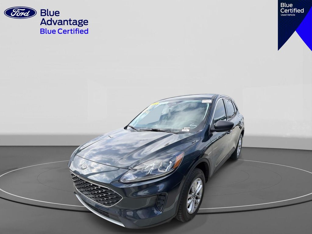 Stone Blue Metallic 2022 Ford Escape SUV / Crossover All-Wheel Drive 8-Speed Automatic