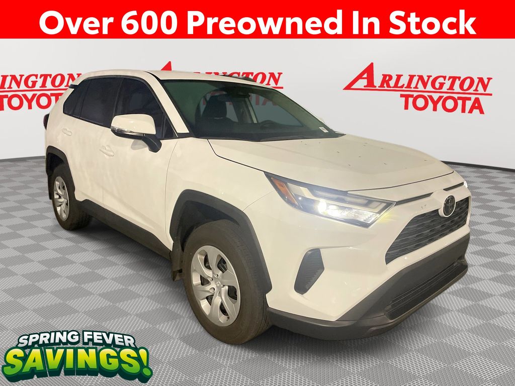 Ice Cap 2024 Toyota RAV4 LE FWD SUV / Crossover Front-Wheel Drive 8-Speed Automatic