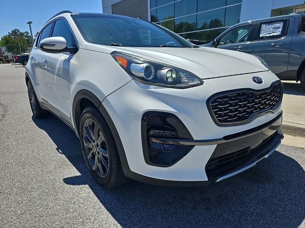 Snow White Pearl 2020 Kia Sportage S FWD SUV / Crossover Front-Wheel Drive 6-Speed Automatic Overdrive