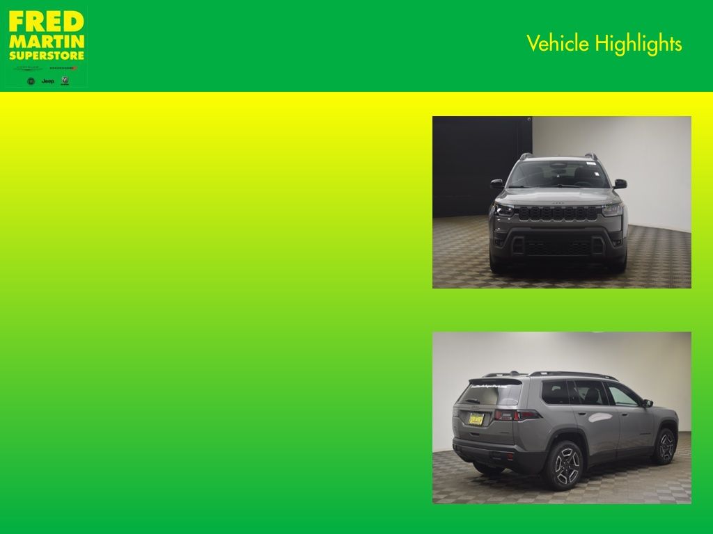 new 2026 Jeep Cherokee car, priced at $32,878
