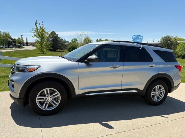 Silver Metallic 2024 Ford Explorer SUV / Crossover All-Wheel Drive Automatic