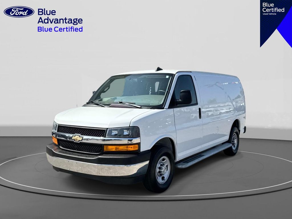 Summit White 2024 Chevrolet Express Cargo 2500 RWD Van Rear-Wheel Drive 8-Speed Automatic Overdrive