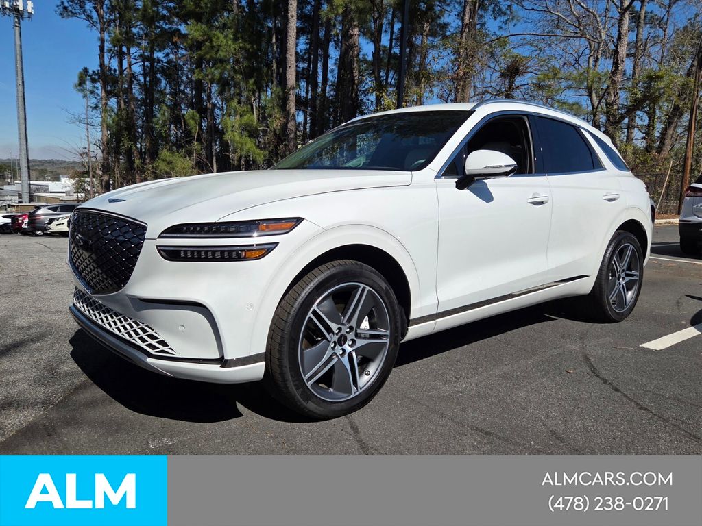 Uyuni White 2026 Genesis GV70 Electrified Advanced AWD SUV / Crossover All-Wheel Drive 1-Speed Automatic