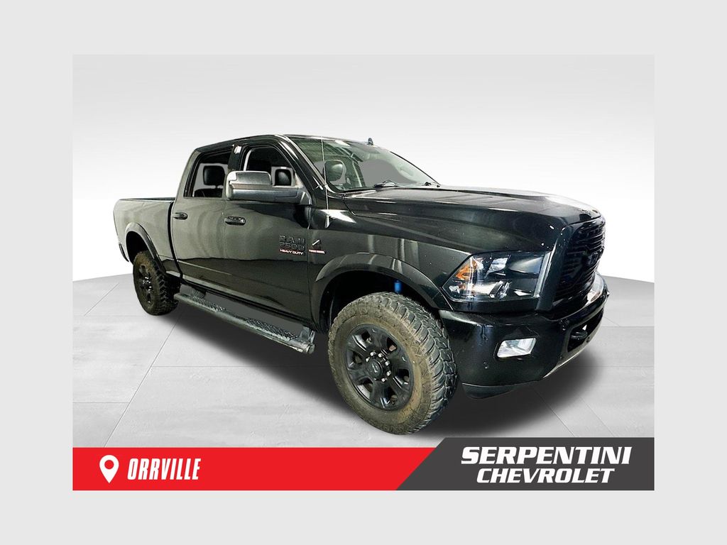 Brilliant Black Crystal Pearlcoat 2018 RAM 2500 Lone Star Crew Cab 4WD Pickup Truck Four-Wheel Drive 6-Speed Automatic